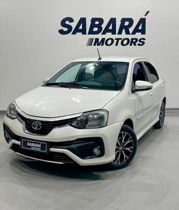 TOYOTA ETIOS 1.5 PLATINUM 16V FLEX 4P AUTOMÁTICO